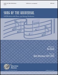 Song of the Universal SSAATTBB Choral Score cover Thumbnail